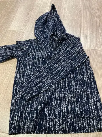 루이스 네이비 슬라브 후드티 S 사이즈