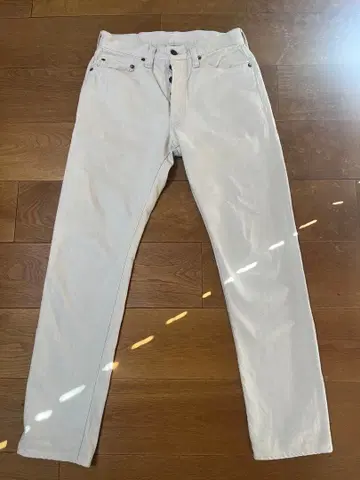 프리휠러스 Lot 663 화이트 데님 30 부트 레거스