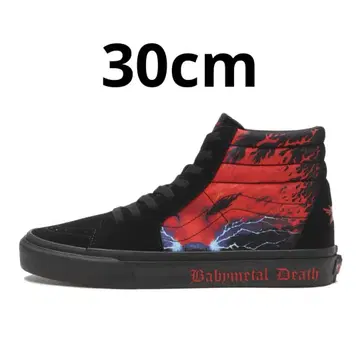 BABYMETAL x Vans Sk8-Hi 'Black/Red' 30cm