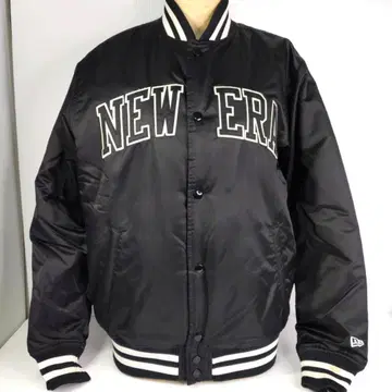 NEW ERA 뉴에라 블랙 바시티 자켓 M 사이즈