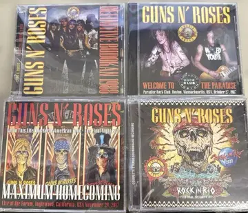 건즈 앤 로지스 Guns N' Roses CD 4 타이틀 세트