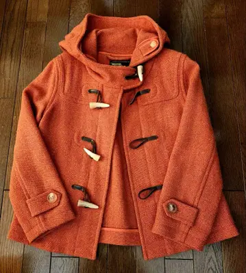 저널 스탠다드 여성용 울 더플 숏 블루종