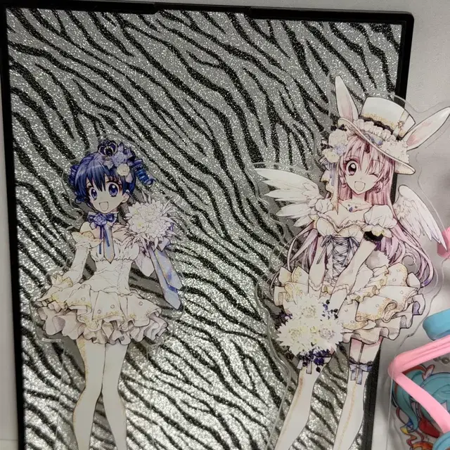 달빛천사 루나 멜로니 타네무라 아리나 카페 원화 아크릴스탠드