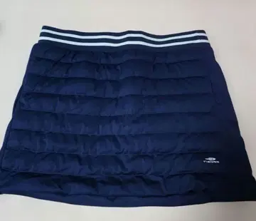 골프웨어 TIGORA 네이비 퀼팅 스커트