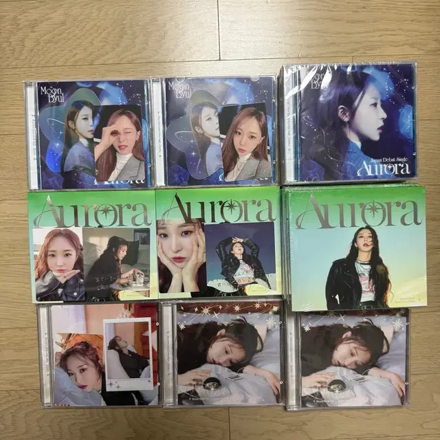 미개봉)마마무 문별 일본 앨범 오로라 통상반A,B, 특별반 (특전)