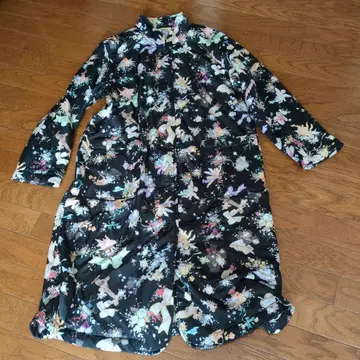 카모이 요코 TUNIC 롱 가운