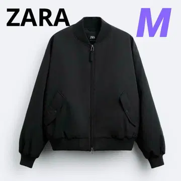 ZARA 드래곤 패치 봄버 자켓