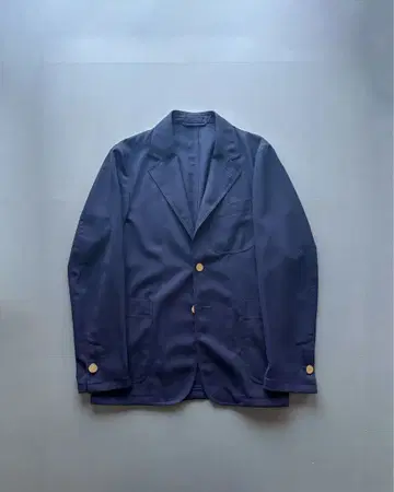 CARUSO / 2B Uncon 네이비 재킷 'Elba'