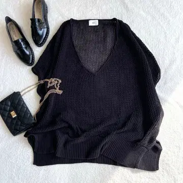 siro de labonte 워셔블 코튼 블렌드 메쉬 베스트