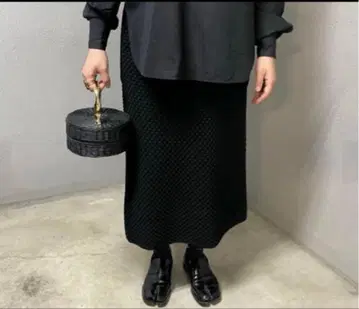 MaCO POCO 스커트 블랙 godgatemaco