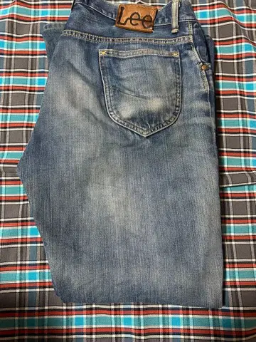 Lee 데님 40s 복각 101B 센터 빨간색 택 W36