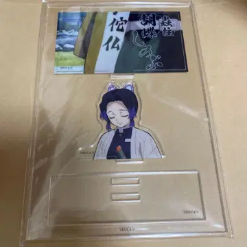 귀멸의 칼날 기둥 카페 미니 디오라마 아크릴 스탠드 코쵸우 시노부