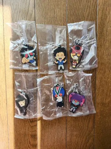 토지마 탄자부로는 가면라이더가 되고 싶어 캡슐 러버 마스코트 10종 세트