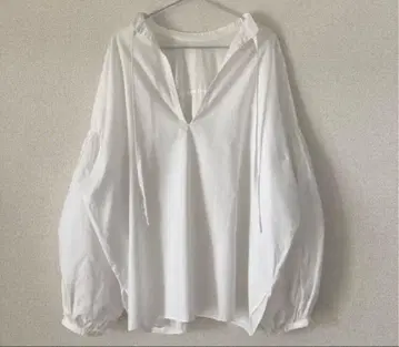 plage 옥스 볼륨 블라우스