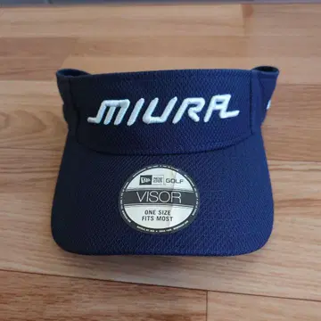 미사용 MIURA 네이비 바이저 ONE SIZE