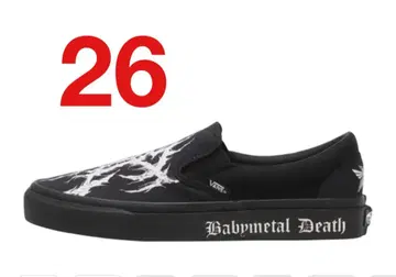 BABYMETAL x Vans Slip-On 'Black/White'