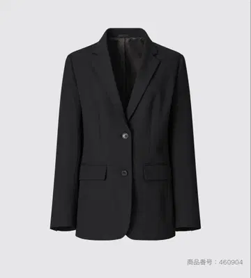 [ 유니클로 ] 테일러드 자켓 블랙 L 사이즈