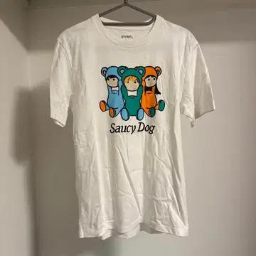 Saucy Dog x graniph 콜라보 T셔츠 S 사이즈