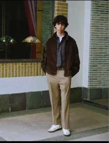 별주 BARACUTA GLR 코듀로이 G4 드라이버즈 자켓 블루종