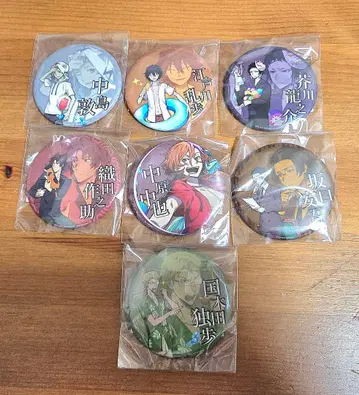 문호 스트레이독스 문스토 나카하라 츄야 캔뱃지 콜라보 카페