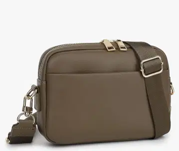 새상품 여성용 숄더백 사선 브라운 경량 컴팩트