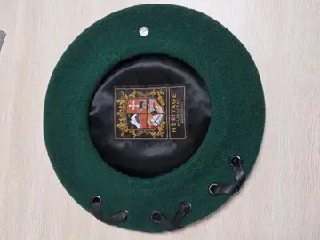 HERITAGE 그린 베레모 리본 포함