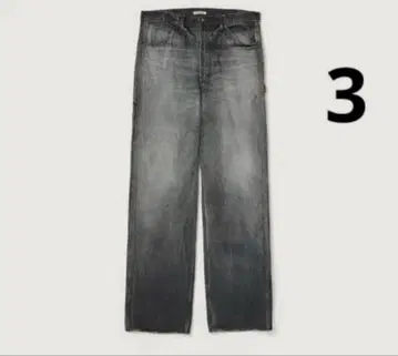 SELVEDGE FADED HEAVY DENIM PAINTER PANTS