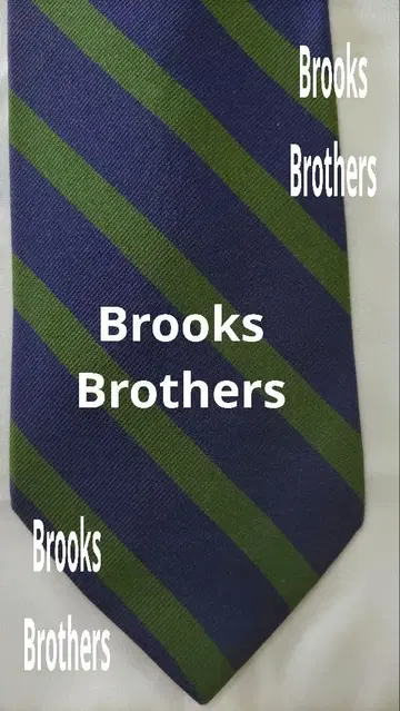Brooks Brothers 넥타이 레지멘탈 넥타이