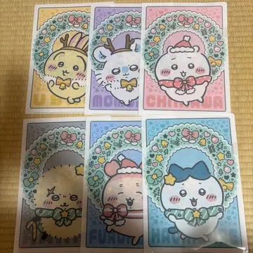 세븐일레븐 치이카와 (먼작귀) A4 클리어 파일 전 6종