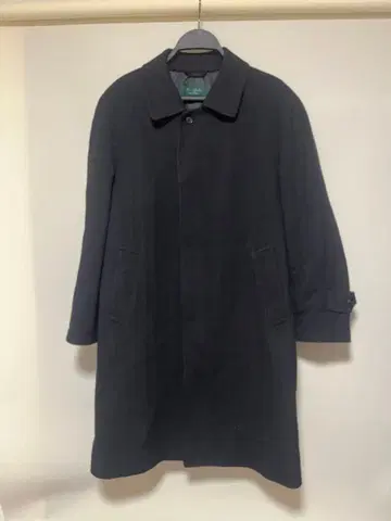 캐시미어 100% 헤링본 스텐카라 코트 다크 그레이 사이즈 S