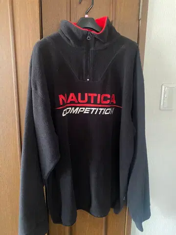 NAUTICA COMPETITION 플리스 자켓 블랙
