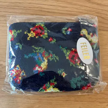 새상품 페이러 FEILER 하이디 파우치 네이비