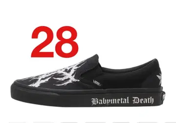 BABYMETAL x Vans Slip-On 'Black/White'