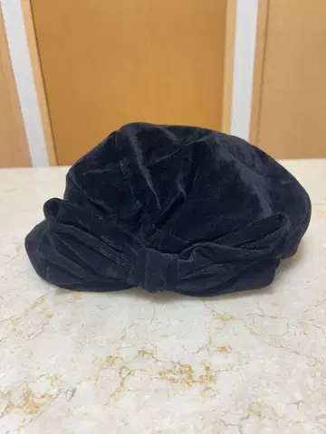 CA4LA 벨로아 리본 포함 캐스킷 모자 베레모 카시라