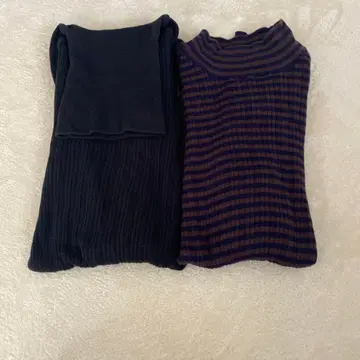 tumugu / so /랜덤 리브 니트 터틀넥 2