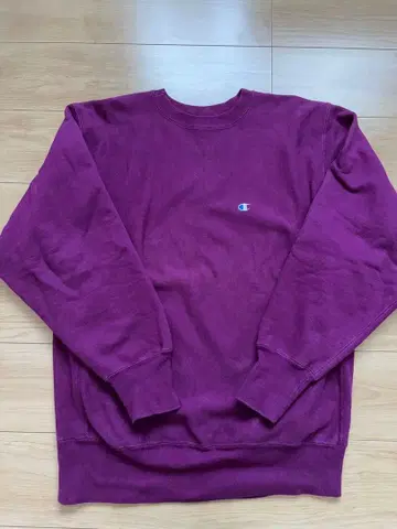 챔피온 리버스 위브 90s USA 눈 모양 퍼플 XL!