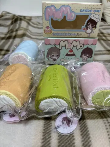 momo 스위스 롤 4개 세트