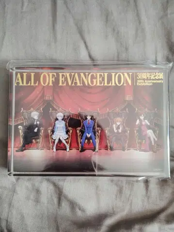 메인 비주얼 금박 아크릴 블록 ALL OF EVANGELION