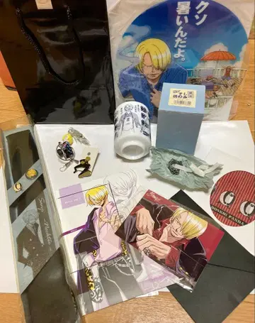 TV 애니메이션 원피스 상디 굿즈 세트