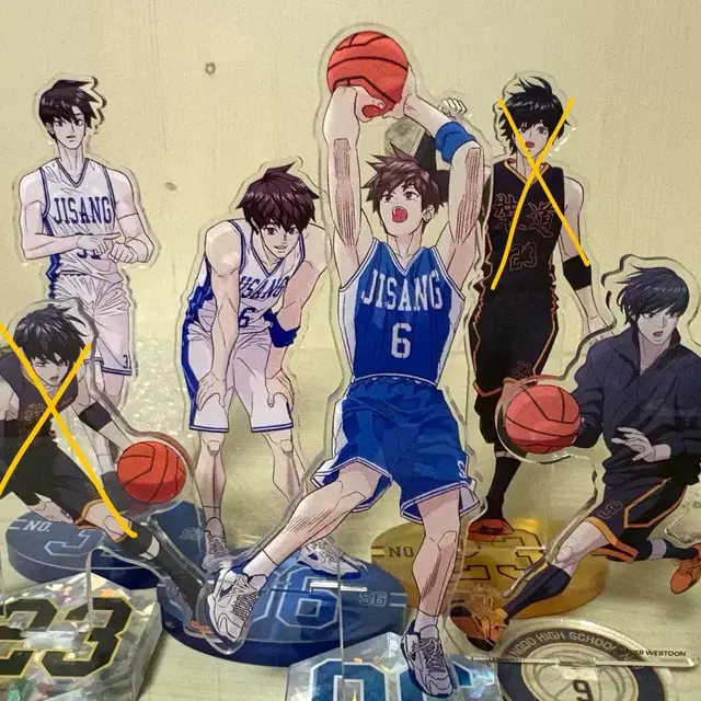 가비지타임 성준수 기상호 최종수 주찬양 아크릴 스탠드