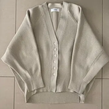 마차트 MACHATT 모사 니트 가디건 베이지