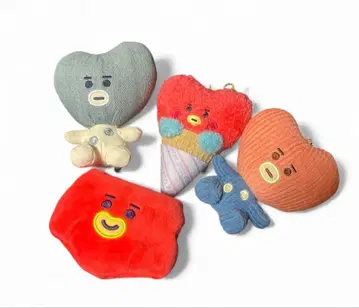 BTS V 테테 타타 봉제 인형 인형옷 set