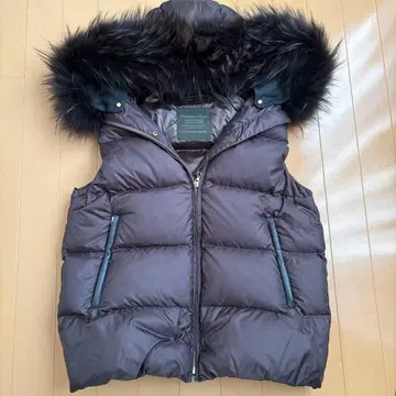 니시카와 다운 후드 부착 다운 베스트 36 사이즈