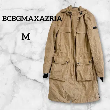 [ BCBGMAXAZRIA ] 밀리터리 후드티/코트 M 베이지
