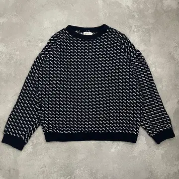 [ 레어 ] 60s 70s L.L.BEAN 버즈아이 니트 엘엘빈