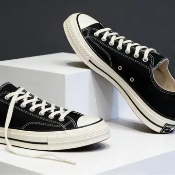 [ 새상품 ] 한정판 CT70 블랙 로우컷 28cm