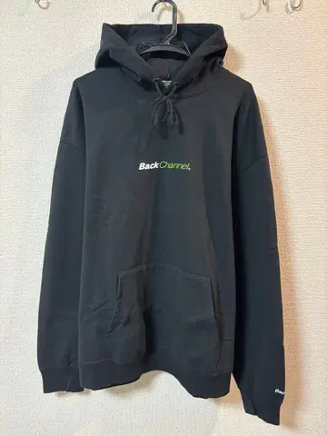 BackChannel 블랙 후드티 XXL