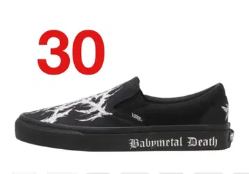 BABYMETAL x Vans Slip-On 'Black/White'