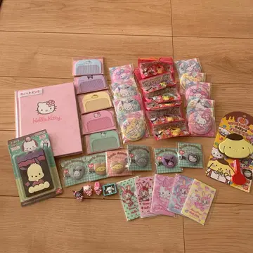 산리오 경품 굿즈 모음