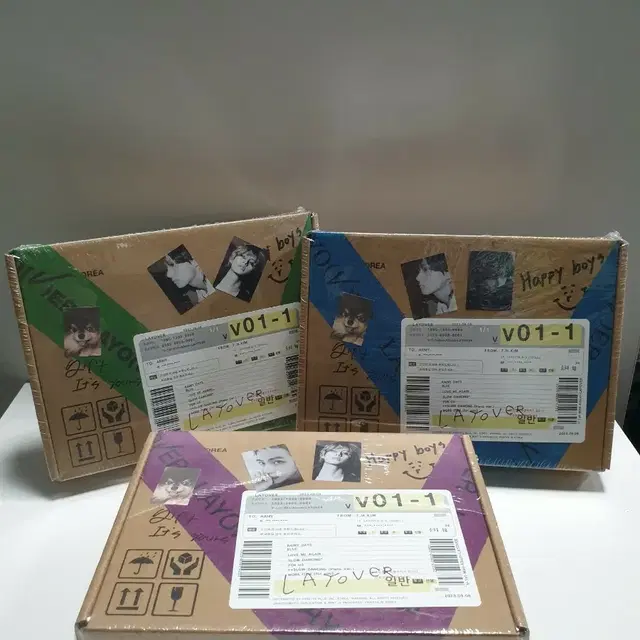 방탄소년단 뷔 Layover 앨범 미개봉